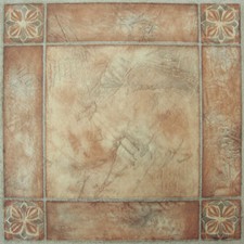 Spanish Rose Bordered Beige