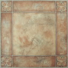 Spanish Rose Bordered Beige
